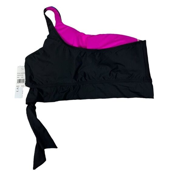 La Blanca Women's Plus Size 22W Prism Palm Bandeau Bikini Top - Picture 4 of 10